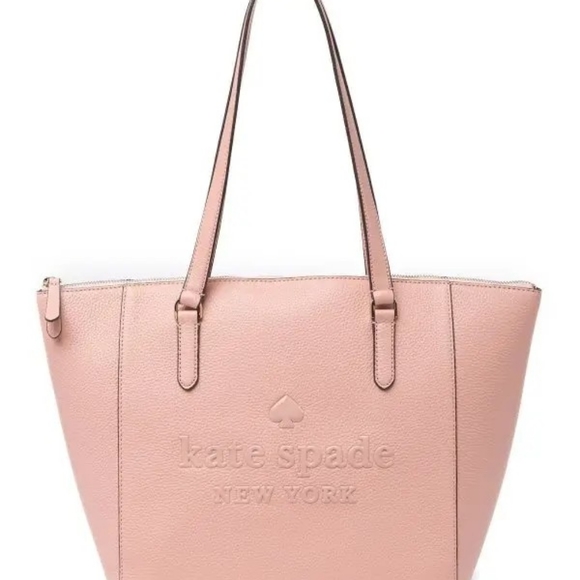 Kate Spade Sienne Large Logo Leather and Wallet pink